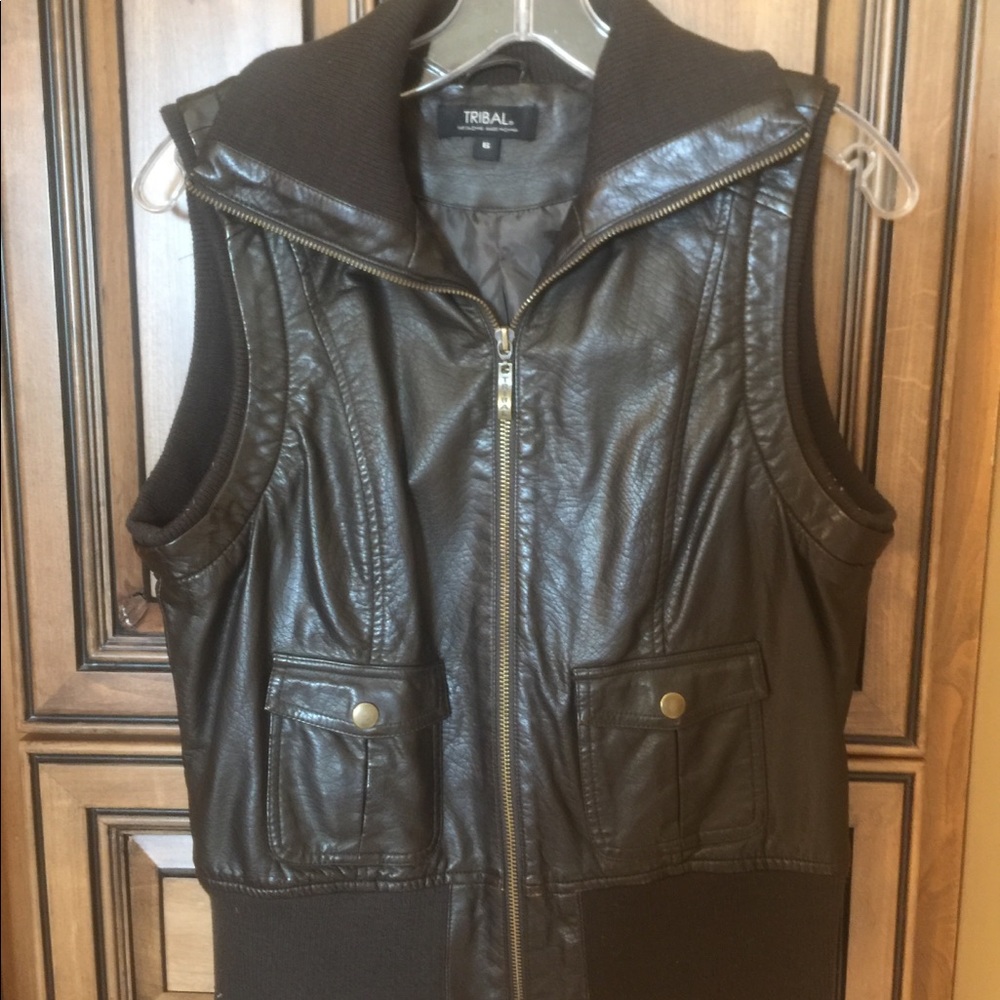 TRIBAL🌸 leather vest
